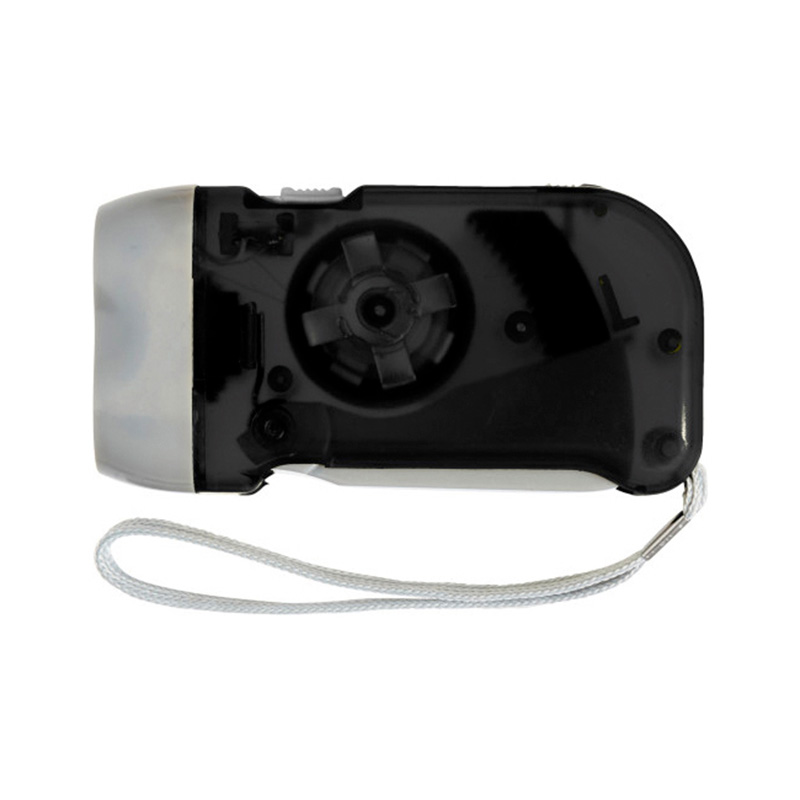 Lampe Torche Dynamo Handy Trends - 3 LEDs, Rechargeable Par Manivelle, Neuve