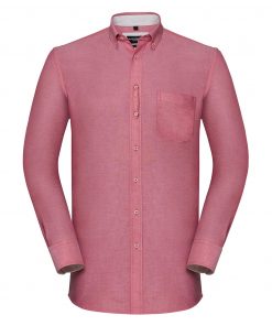 Chemise manches longues Oxford Tailored délavée Homme – Image 7