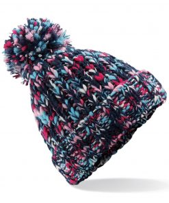 Twister Chunky Pom Pom Beanie