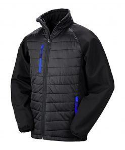Softshell rembourré noir Compass – Image 10