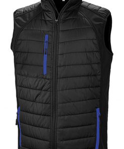 Gilet Softshell rembourré noir Compass – Image 10