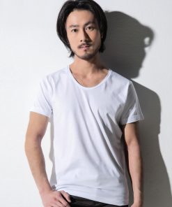 T-shirt bio à col rond Ben Homme