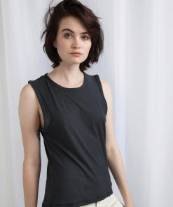 Débardeur flammé bio vintage Femme