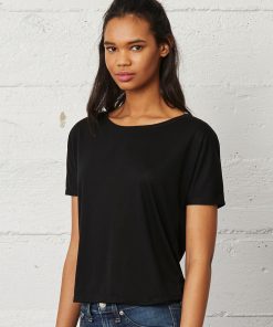 T-shirt à dos ouvert fluide