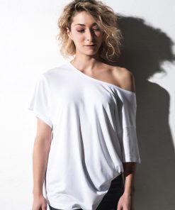 T-shirt mode Kate en coton viscose