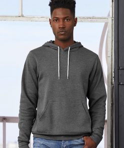 Sweat à capuche unisexe en poly-coton