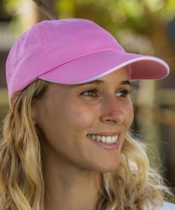 Casquette en sergé de coton brossé