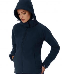 Softshell à capuche Femme