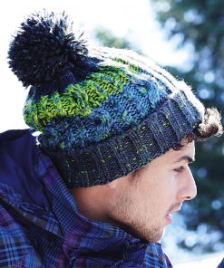 Bonnet Pom Pom Corkscrew