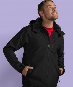 Softshell à capuche Homme