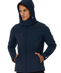 Softshell à capuche Homme