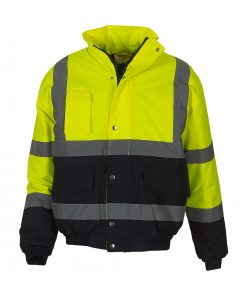 Blouson aviateur 2 tons fluo