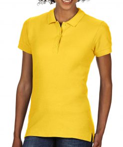 Polo en coton piqué double Femme de qualité supérieure – Image 24