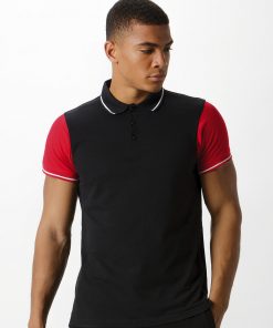 Polo à coupe contrastée Fashion Fit