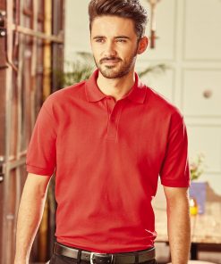 Polo classique en polycoton Homme