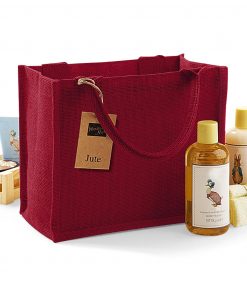 Mini sac cadeau en jute