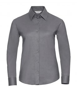 Chemise manches longues Oxford classique Femme – Image 12