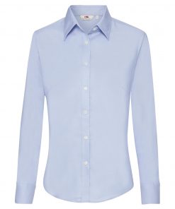 Chemise manches longues Oxford Femme – Image 9