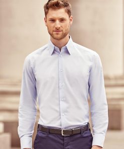 T-shirt manches longues Oxford