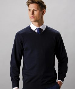 Pull col V Arundel coupe classique