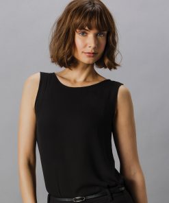 Gilet drapé coupe classique