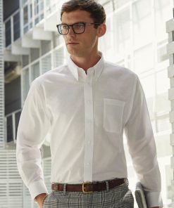 T-shirt manches longues Oxford