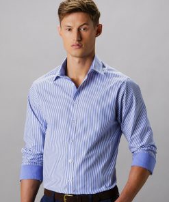 Chemise manches longues coupe ajustée Bengal Stripe