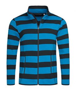Veste polaire rayée – Image 4