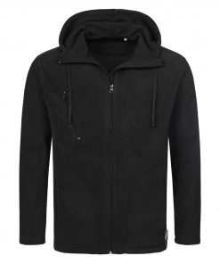 Veste polaire à capuche