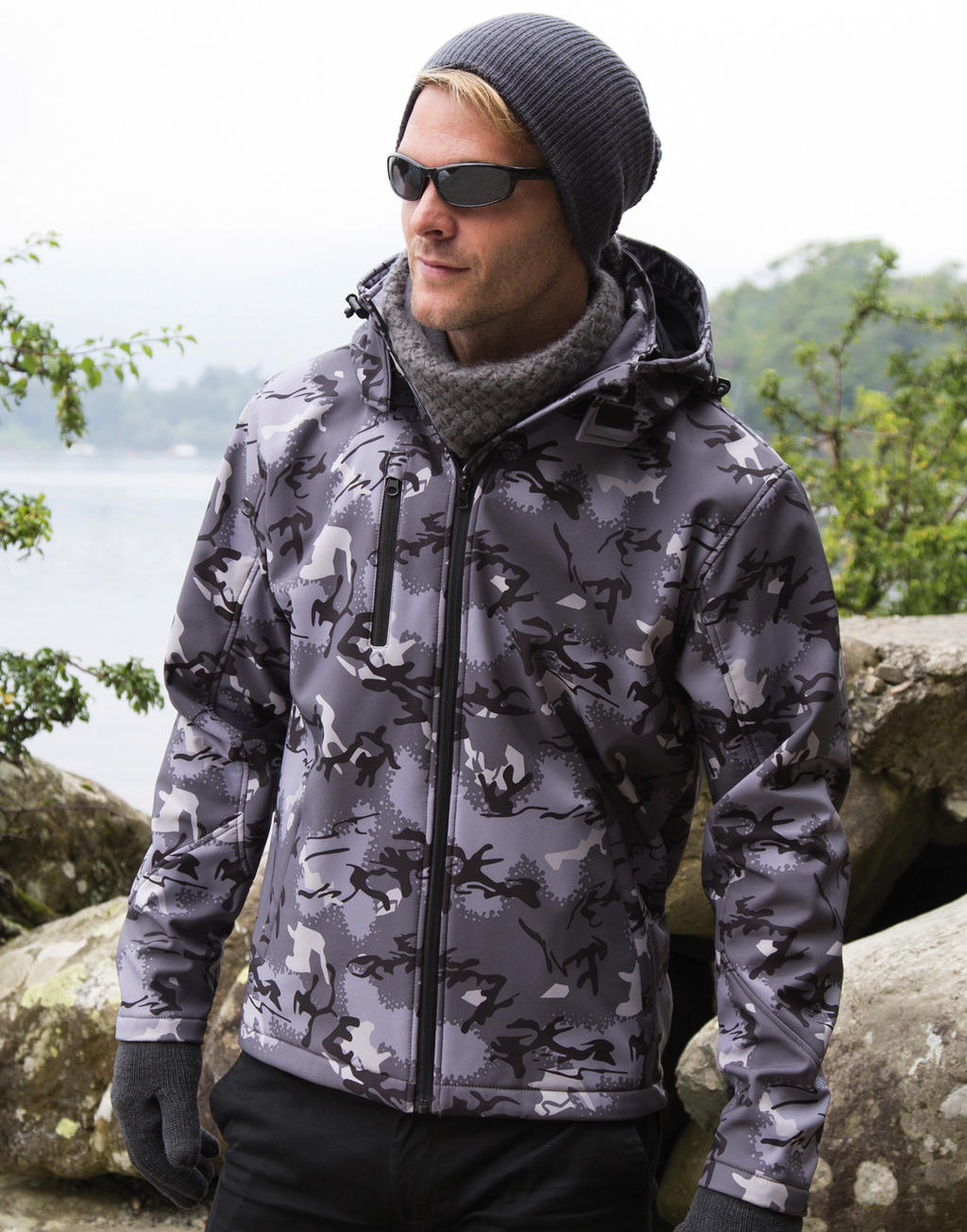 Veste Softshell Capuche Enfant - Result
