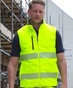 Gilet de sécurité rembourré doux et réversible