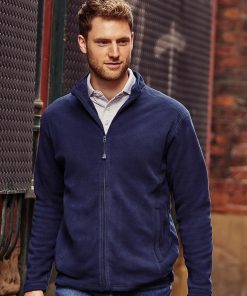 Micropolaire entièrement zippé Homme
