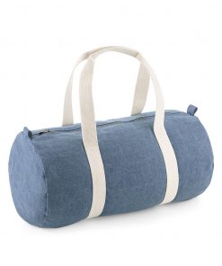 Sac baril en denim