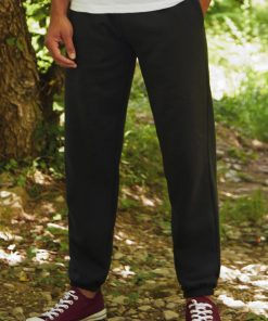 Pantalon de jogging à revers élastiqués