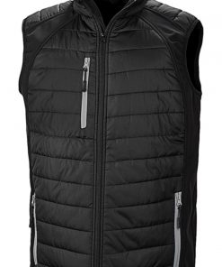 Gilet Softshell rembourré noir Compass – Image 5