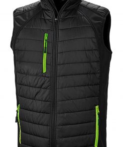 Gilet Softshell rembourré noir Compass – Image 7