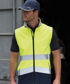 Gilet Softshell de sécurité imprimable – Image 4