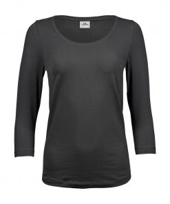T-shirt extensible à manches 3/4 Femme – Image 6