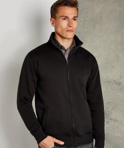 Sweat zippé coupe classique