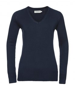 Pull en tricot à col en V Femme – Image 7