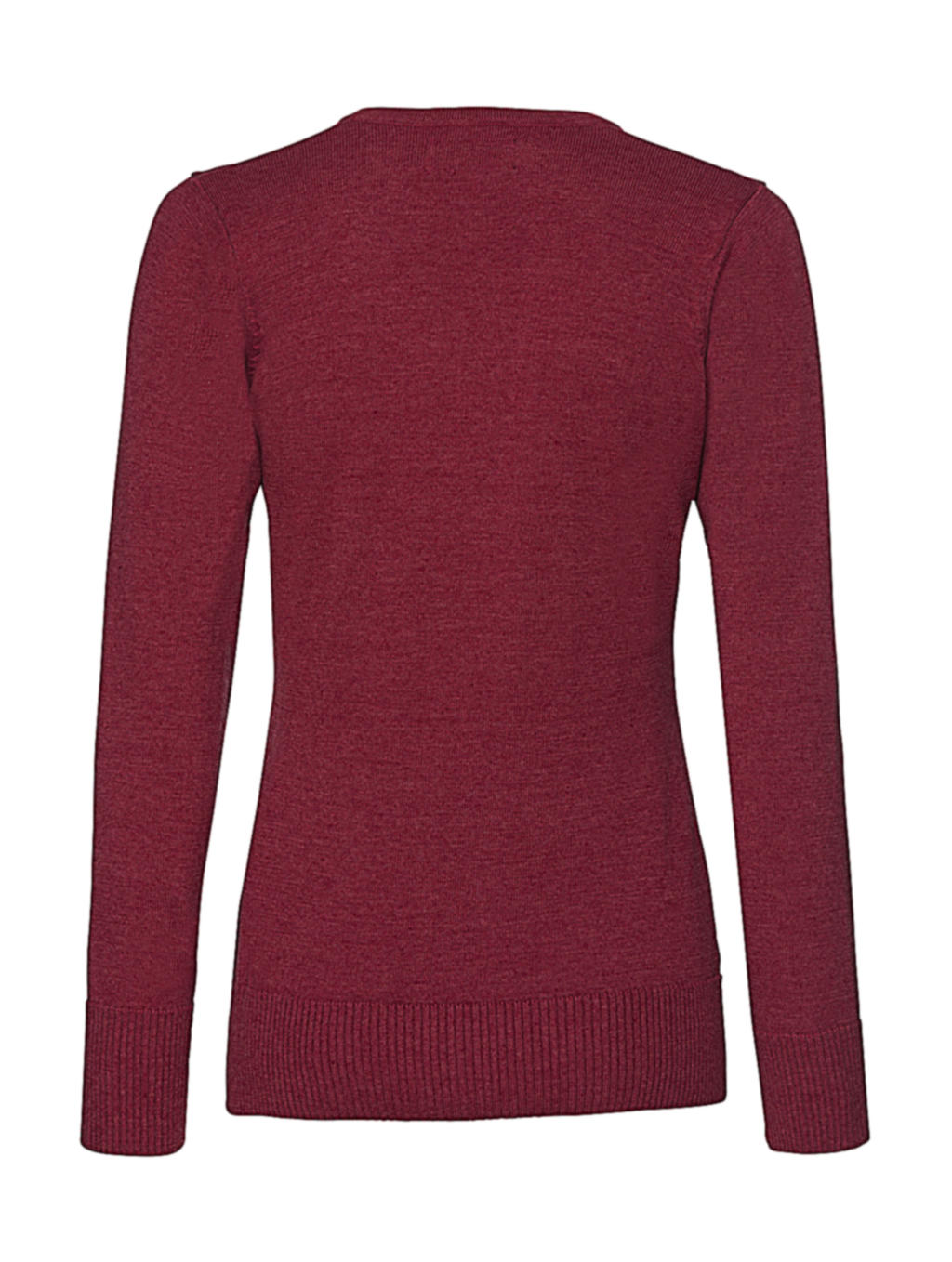 Pull en tricot à col en V Femme – Image 2