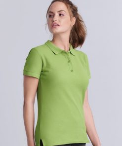 Polo en coton piqué double Femme de qualité supérieure – Image 4