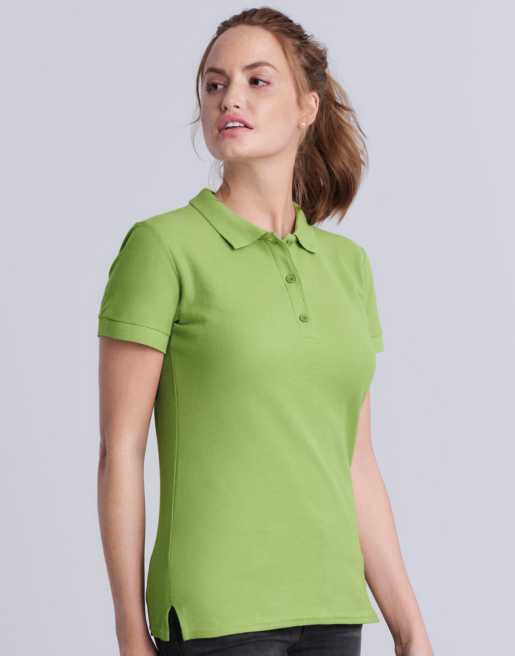 Polo en coton piqué double Femme de qualité supérieure – Image 4