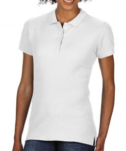 Polo en coton piqué double Femme de qualité supérieure – Image 5