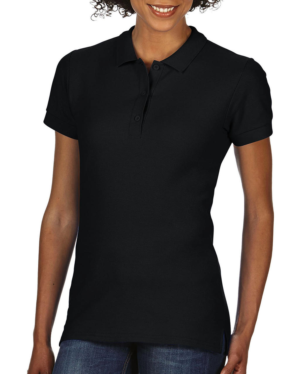Polo en coton piqué double Femme de qualité supérieure – Image 6