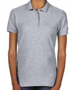 Polo en coton piqué double Femme de qualité supérieure – Image 7