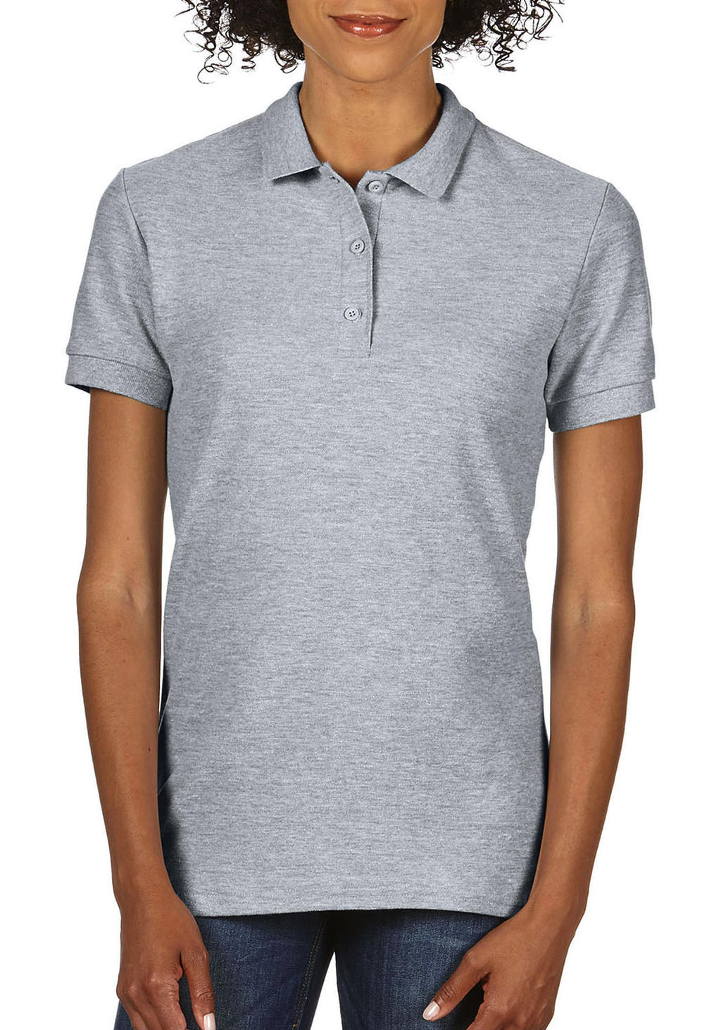 Polo en coton piqué double Femme de qualité supérieure – Image 7