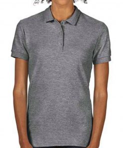 Polo en coton piqué double Femme de qualité supérieure – Image 9
