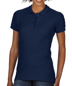 Polo en coton piqué double Femme de qualité supérieure – Image 10