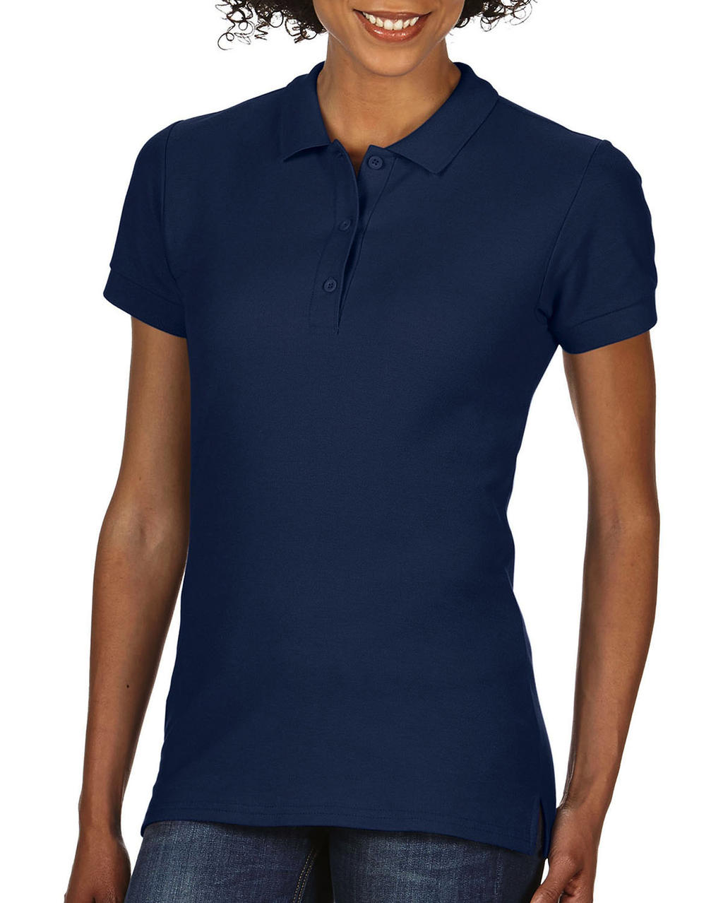 Polo en coton piqué double Femme de qualité supérieure – Image 10